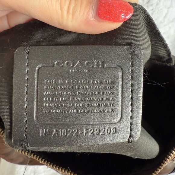 Coach Signature Brown Crossbody - Picture 12 of 12